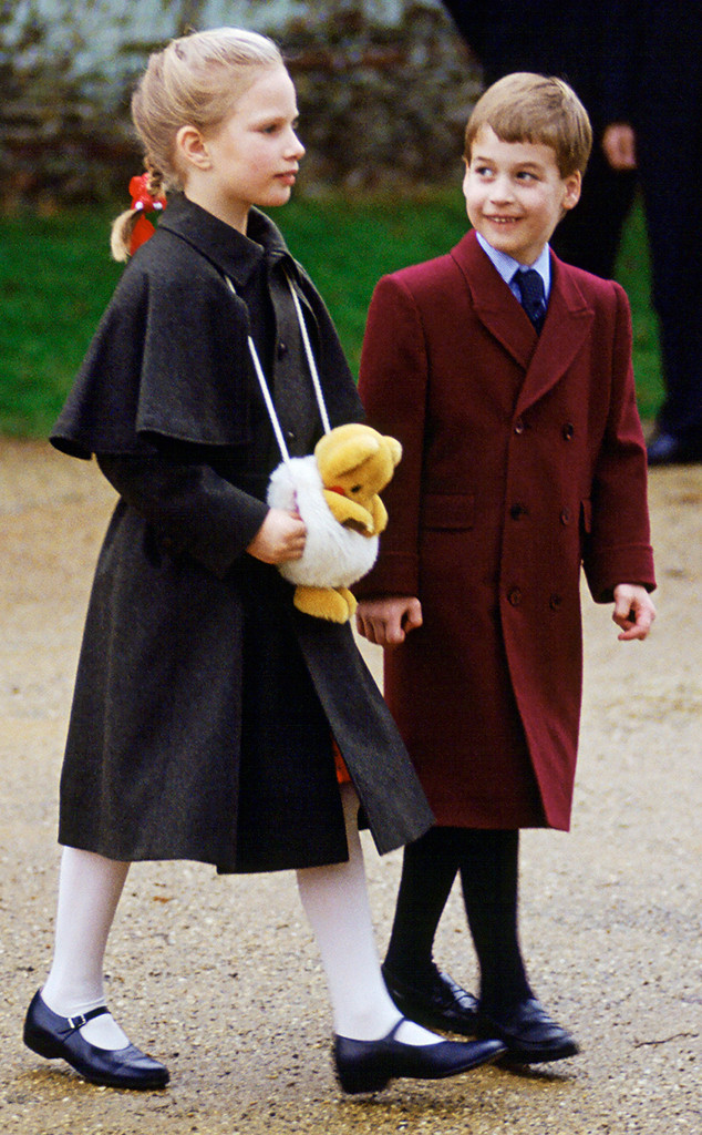 Prince William, Zara Tindall, Christmas 1988